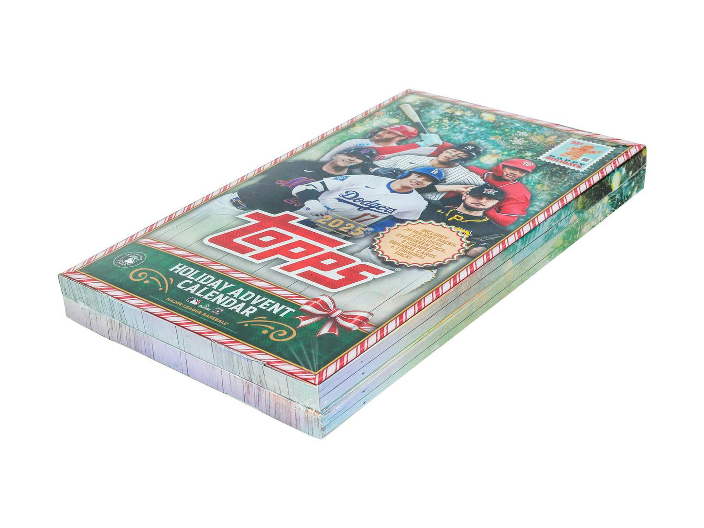 2025 Topps Holiday Baseball Advent Calendar Box | Columbia Sports Cards - Columbia Hobby - Sports Card Boxes - Toploaders - Card Savers