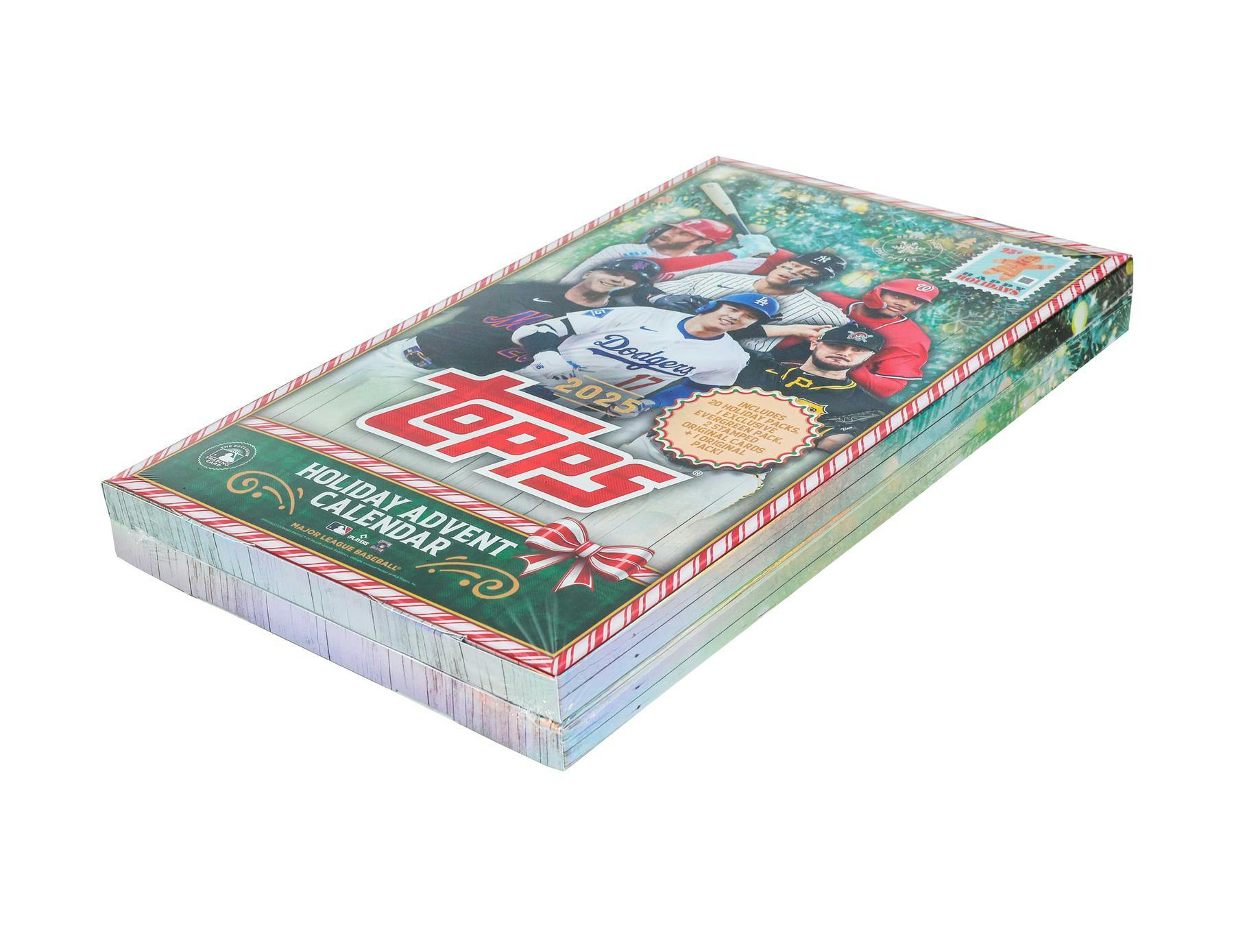 2025 Topps Holiday Baseball Advent Calendar Box | Columbia Sports Cards - Columbia Hobby - Sports Card Boxes - Toploaders - Card Savers