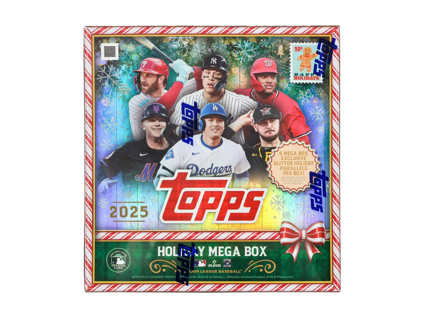 2025 Topps Holiday Baseball Mega Box | Columbia Sports Cards - Columbia Hobby - Sports Card Boxes - Toploaders - Card Savers