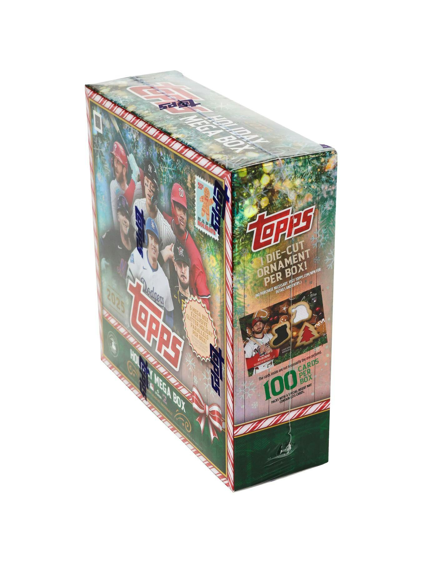 2025 Topps Holiday Baseball Mega Box | Columbia Sports Cards - Columbia Hobby - Sports Card Boxes - Toploaders - Card Savers