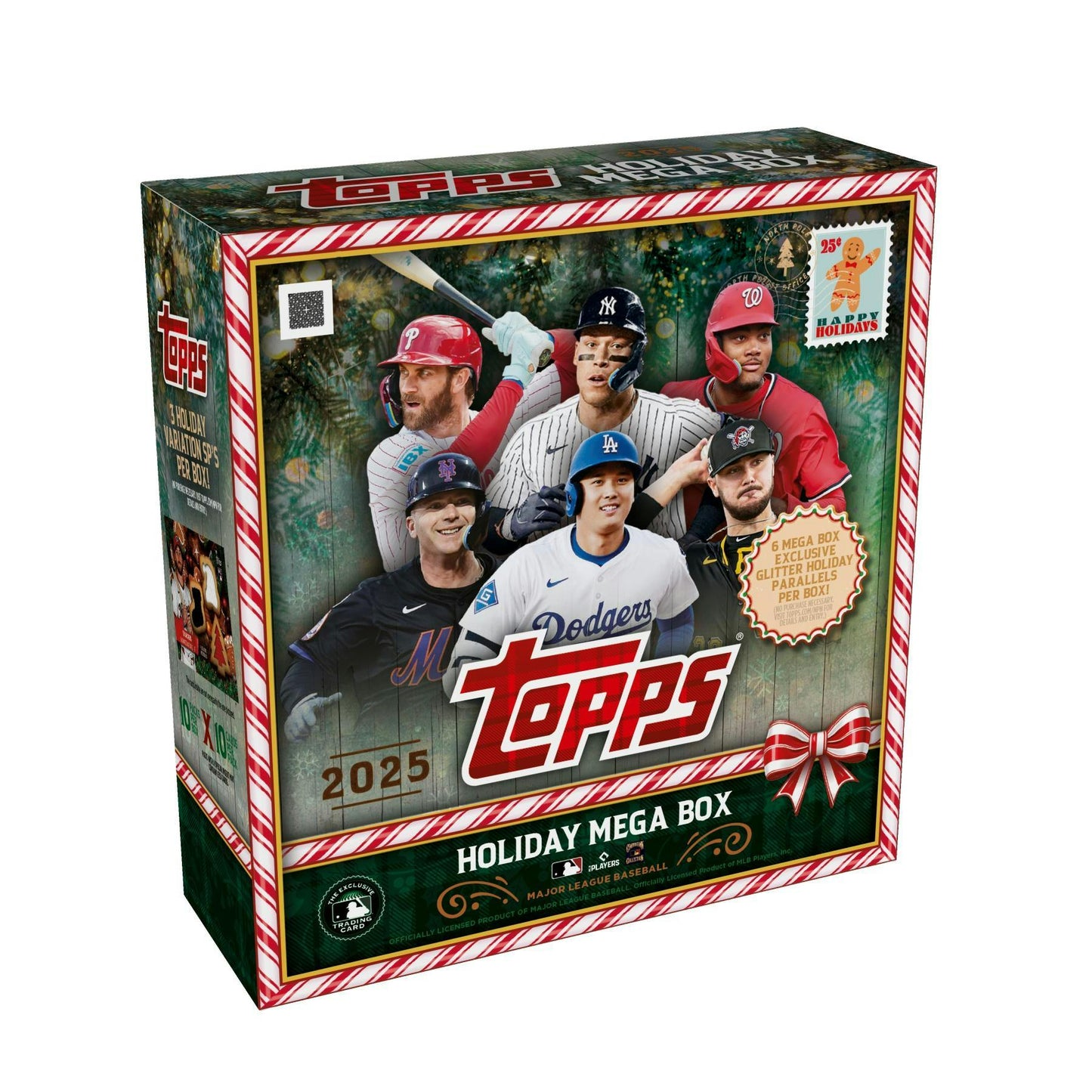 2025 Topps Holiday Baseball Mega Box | Columbia Sports Cards - Columbia Hobby - Sports Card Boxes - Toploaders - Card Savers