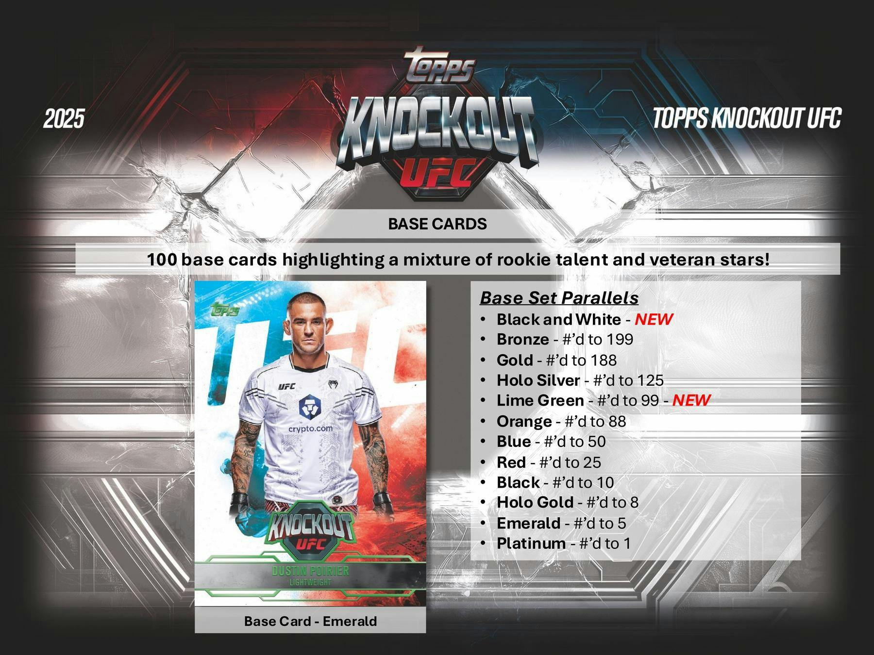 2025 Topps Knockout UFC Hobby Box | Columbia Sports Cards - Columbia Hobby - Sports Card Boxes - Toploaders - Card Savers