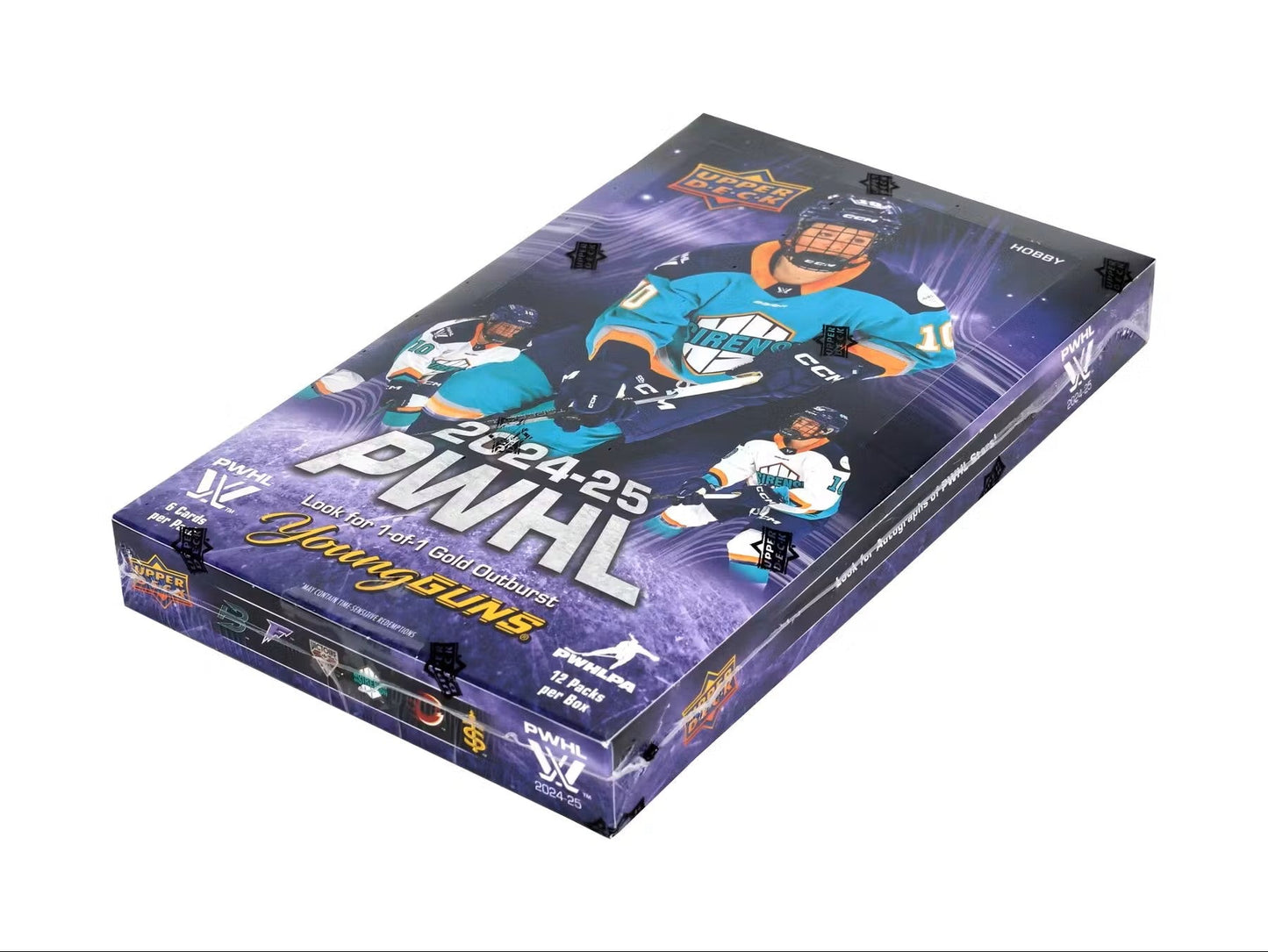 2025 Upper Deck PWHL Hockey Hobby Box - Columbia Hobby - Sports Card Boxes - Toploaders - Card Savers