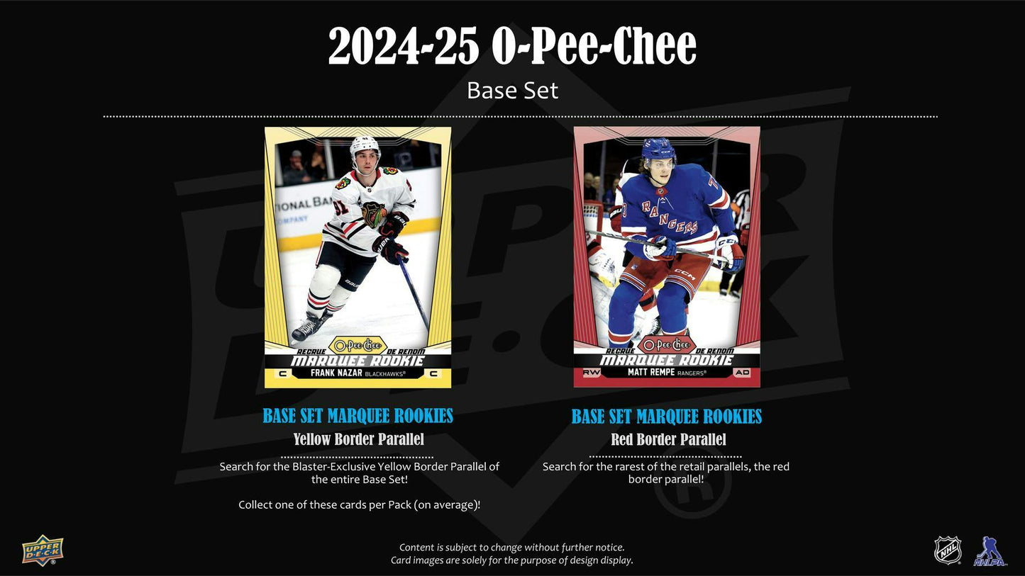 2024-25 Upper Deck O-Pee-Chee Hockey Blaster
