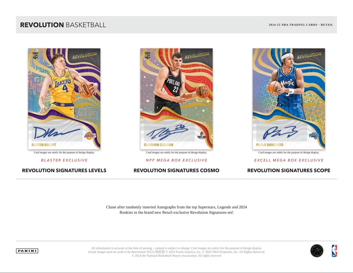 2024-25 Panini Revolution Basketball Mega Box | Columbia Sports Cards