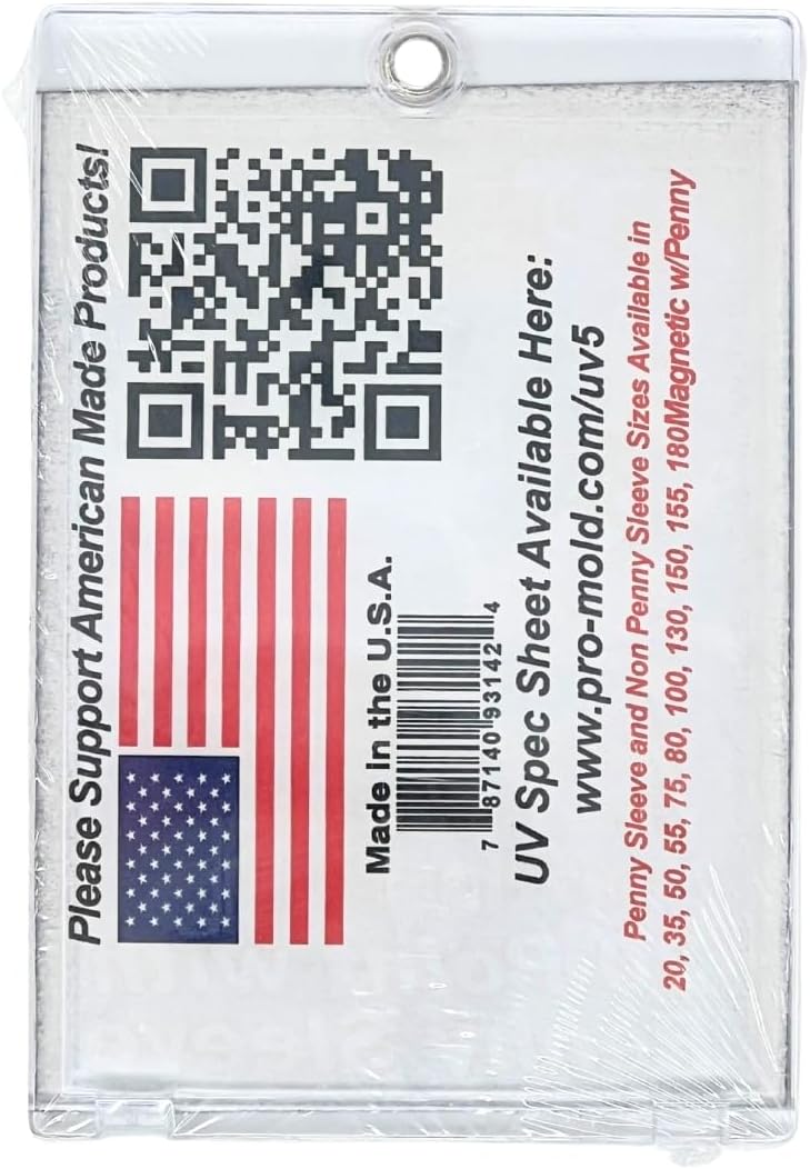 25 - Pro Mold 20pt w/Penny Sleeve Magnetic One Touch Card Holders - Columbia Hobby - Sports Card Boxes - Toploaders - Card Savers