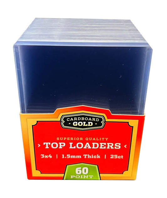 25ct Ultra CBG Pro Thick Card Toploaders Holders - 1.5mm - 60pt - Columbia Hobby - Sports Card Boxes - Toploaders - Card Savers