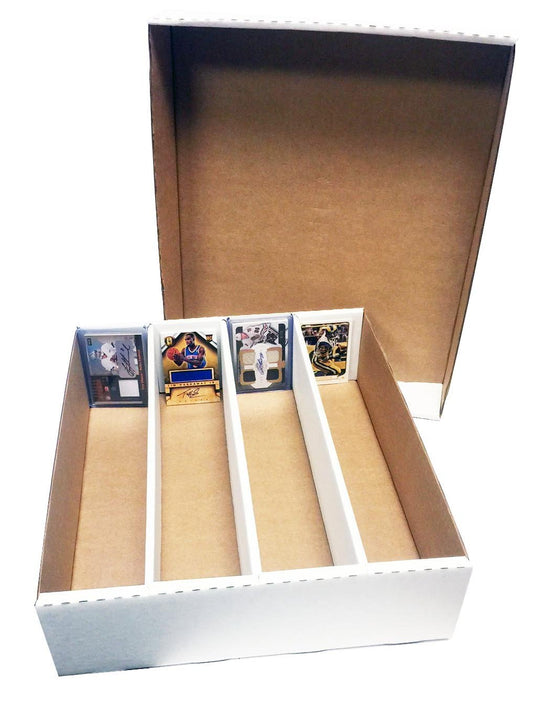3,200ct Monster 4 - Row Card Storage Box - Bundle of 25 - Columbia Hobby - Sports Card Boxes - Toploaders - Card Savers