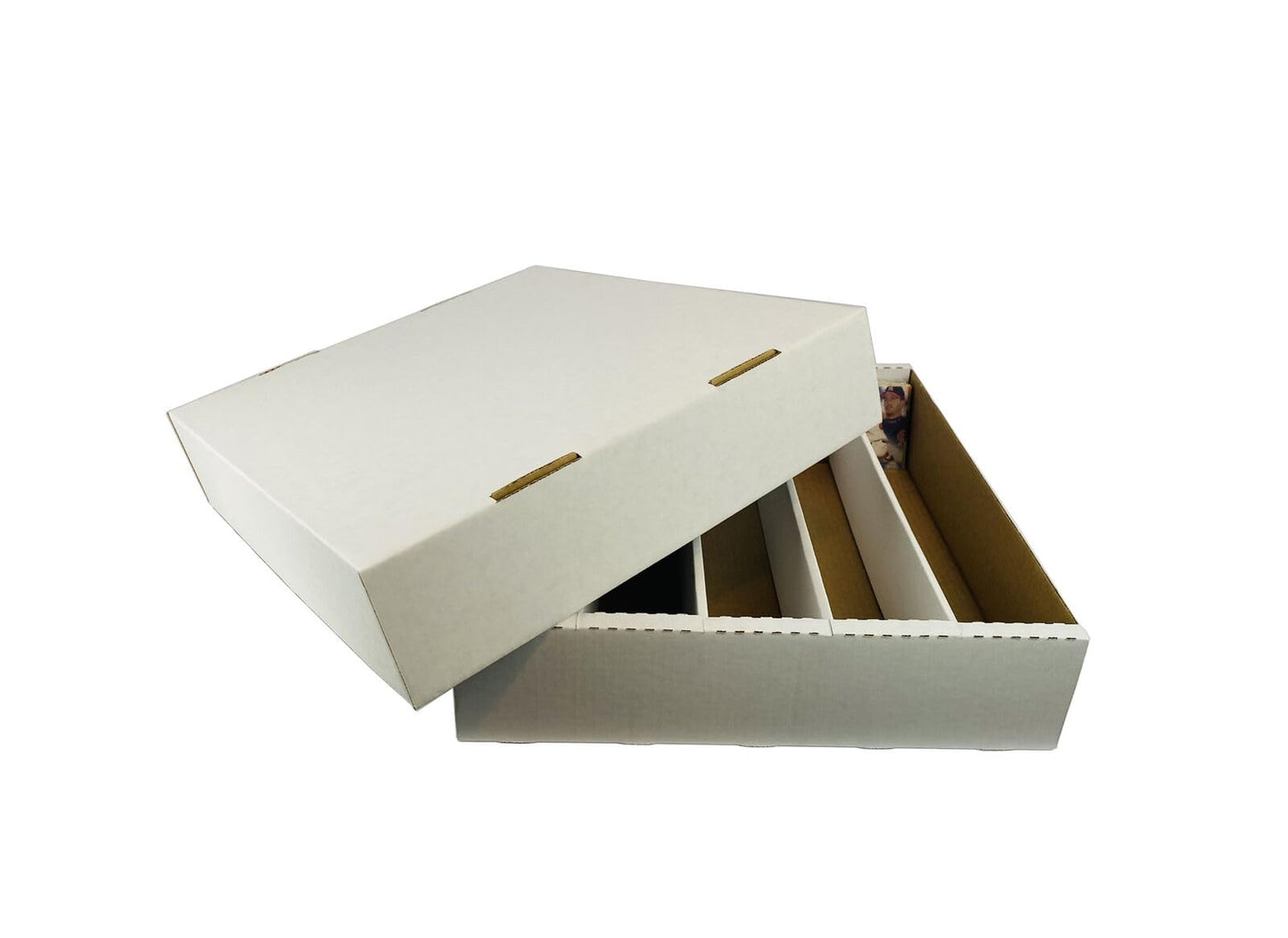 5,000ct Super Monster 5 - Row Card Storage Box - Bundle of 25 - Columbia Hobby - Sports Card Boxes - Toploaders - Card Savers