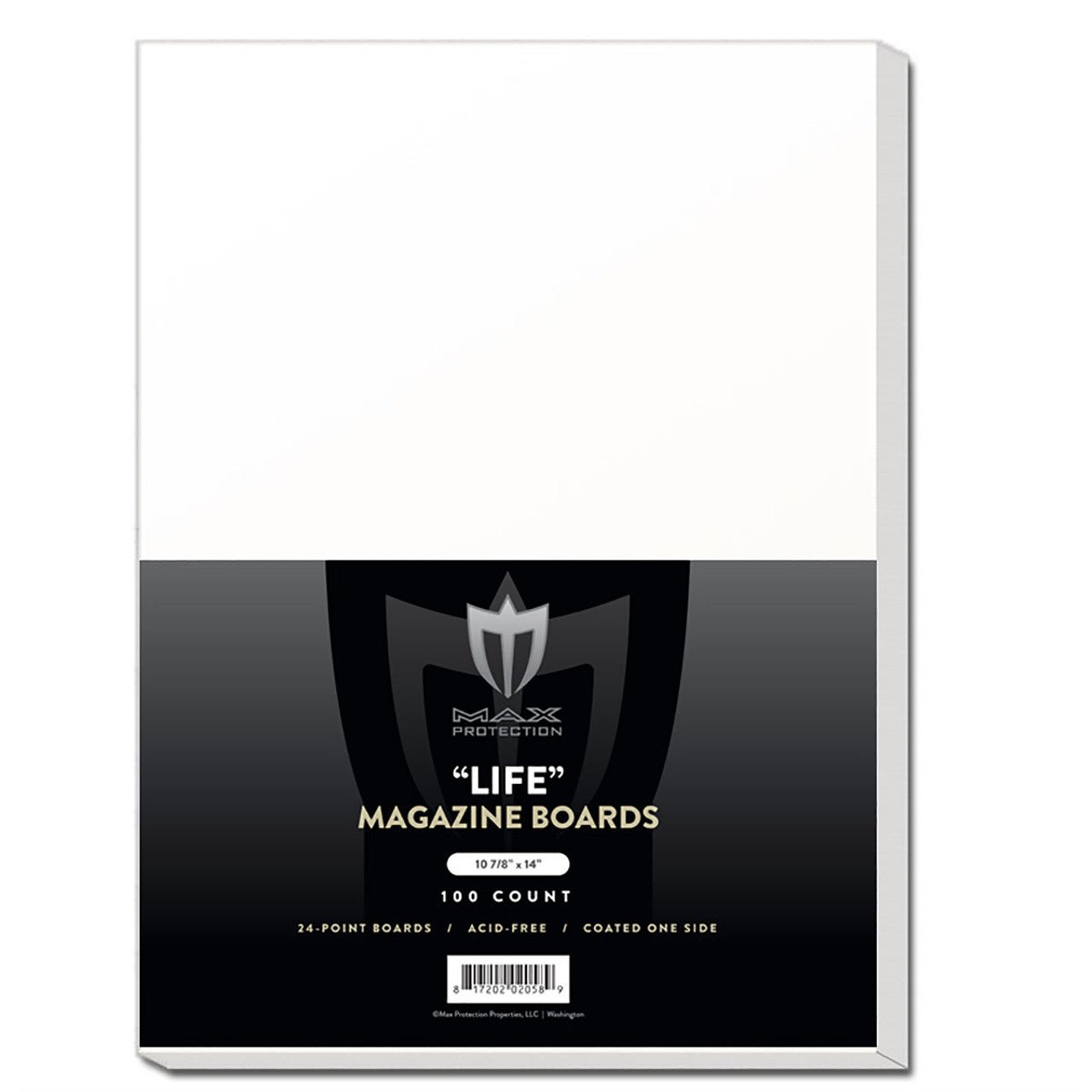 500ct Case Life Magazine Backing Boards - 10 - 7/8 x14 - Columbia Hobby - Sports Card Boxes - Toploaders - Card Savers