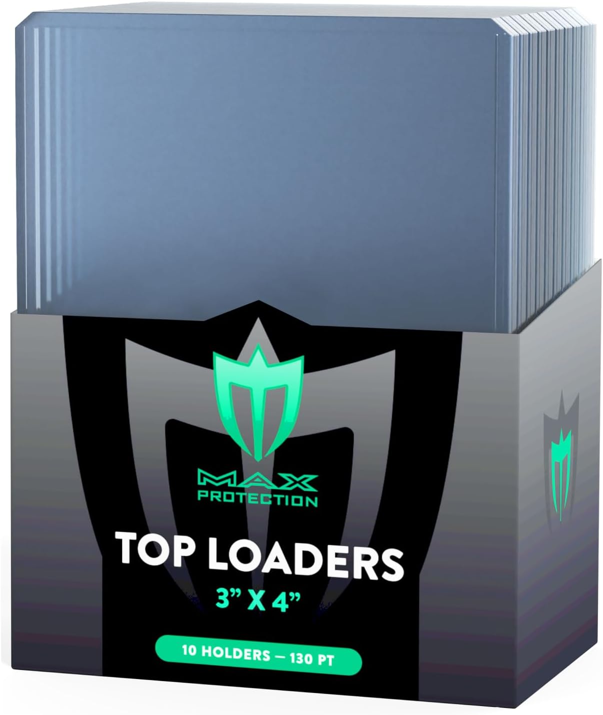 500ct Case Ultra Max Pro 130pt Trading Card Toploaders | Crystal Clear Holders - Columbia Hobby - Sports Card Boxes - Toploaders - Card Savers