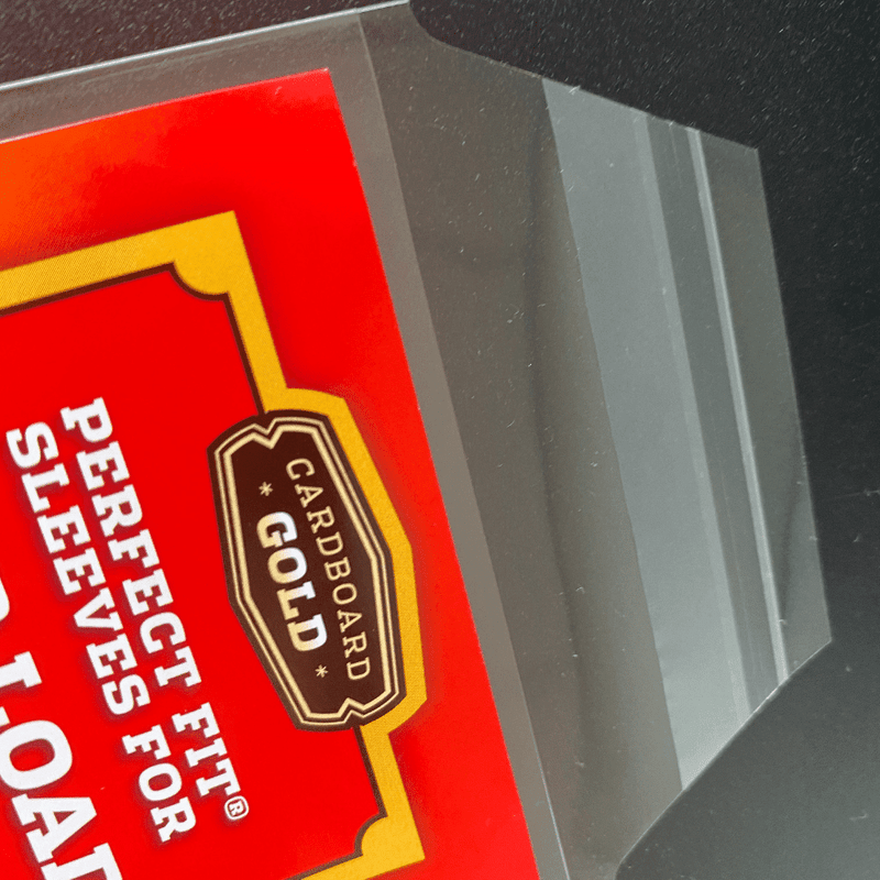 500ct Perfect Fit Graded Cards Sleeves - 140pt - 190pt Size - Cardboard Gold - Columbia Hobby - Sports Card Boxes - Toploaders - Card Savers