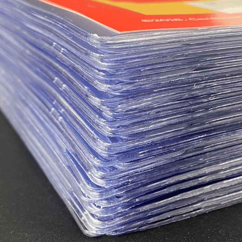 50ct Pack Card Saver 4 Semi - Rigid Holder - Cardboard Gold - Columbia Hobby - Sports Card Boxes - Toploaders - Card Savers