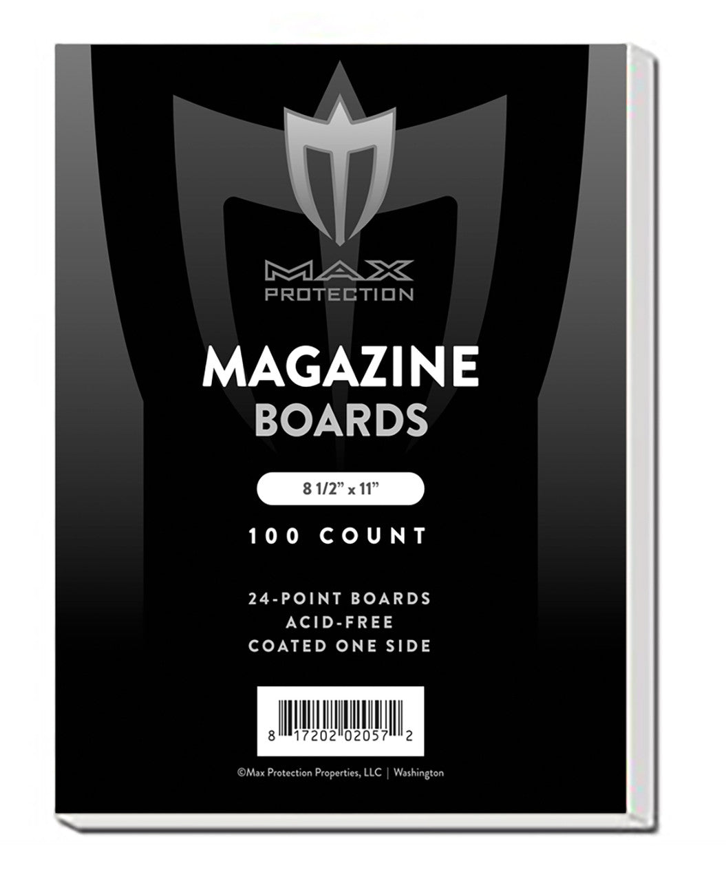 100ct Pack Magazine Backing Boards - 8-1/2 x11