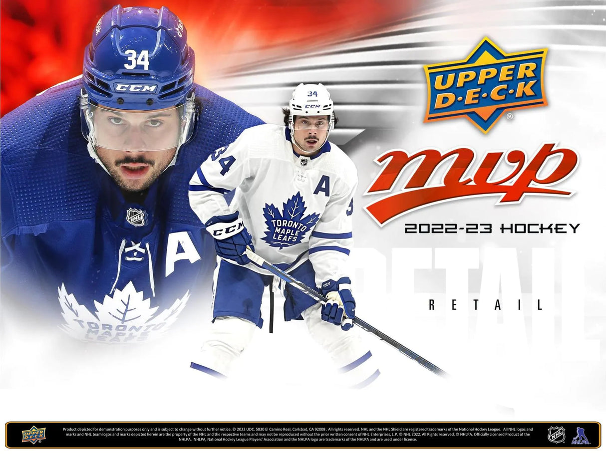 2022-23 Upper Deck MVP Hockey Retail 36-Pack Box