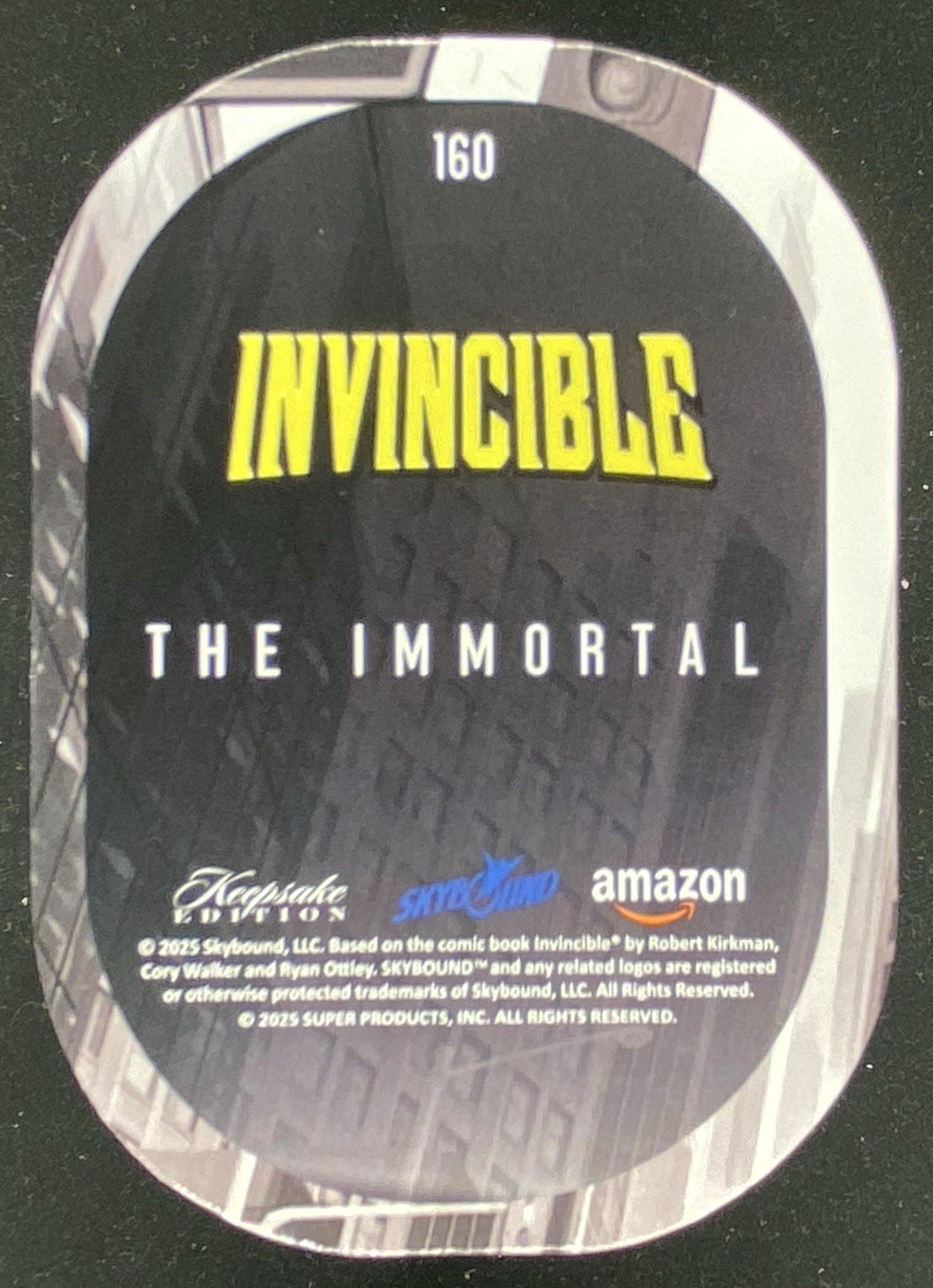 2025 Keepsake Invincible Season 1 The Immortal trading card