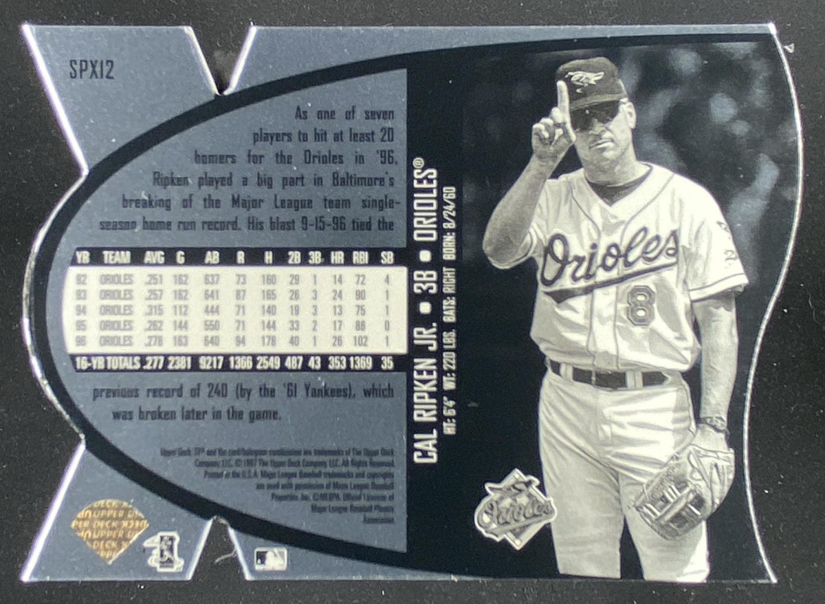 1997 SPx Cal Ripken Jr. #SPX12 trading card
