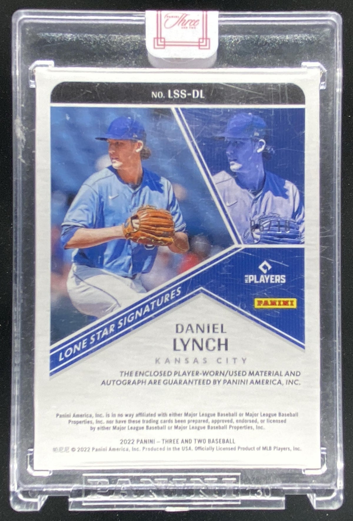 2022 Panini Three and Two Daniel Lynch #LSS-DL trading card