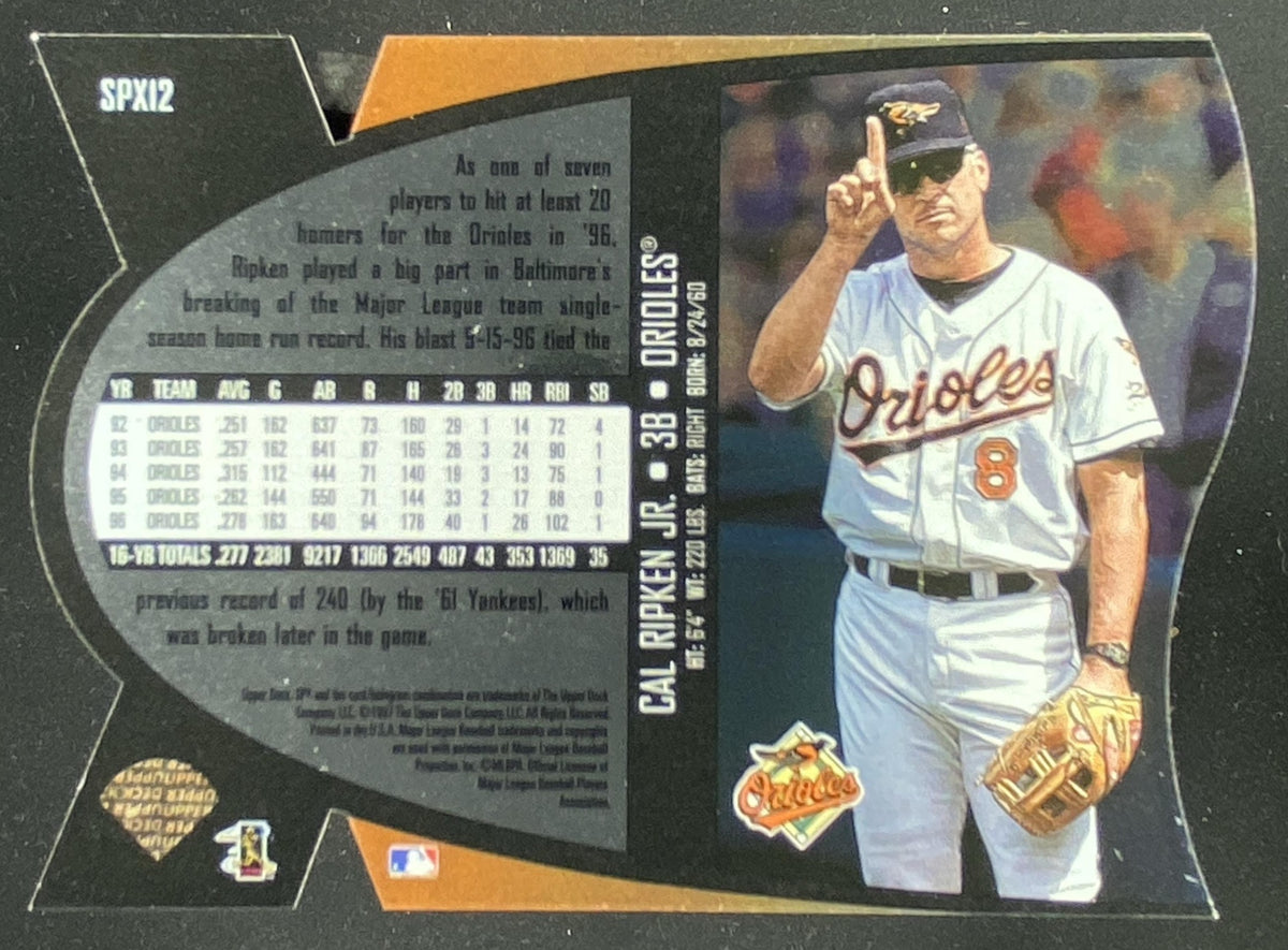 1997 SPx Cal Ripken Jr. #SPX12 trading card