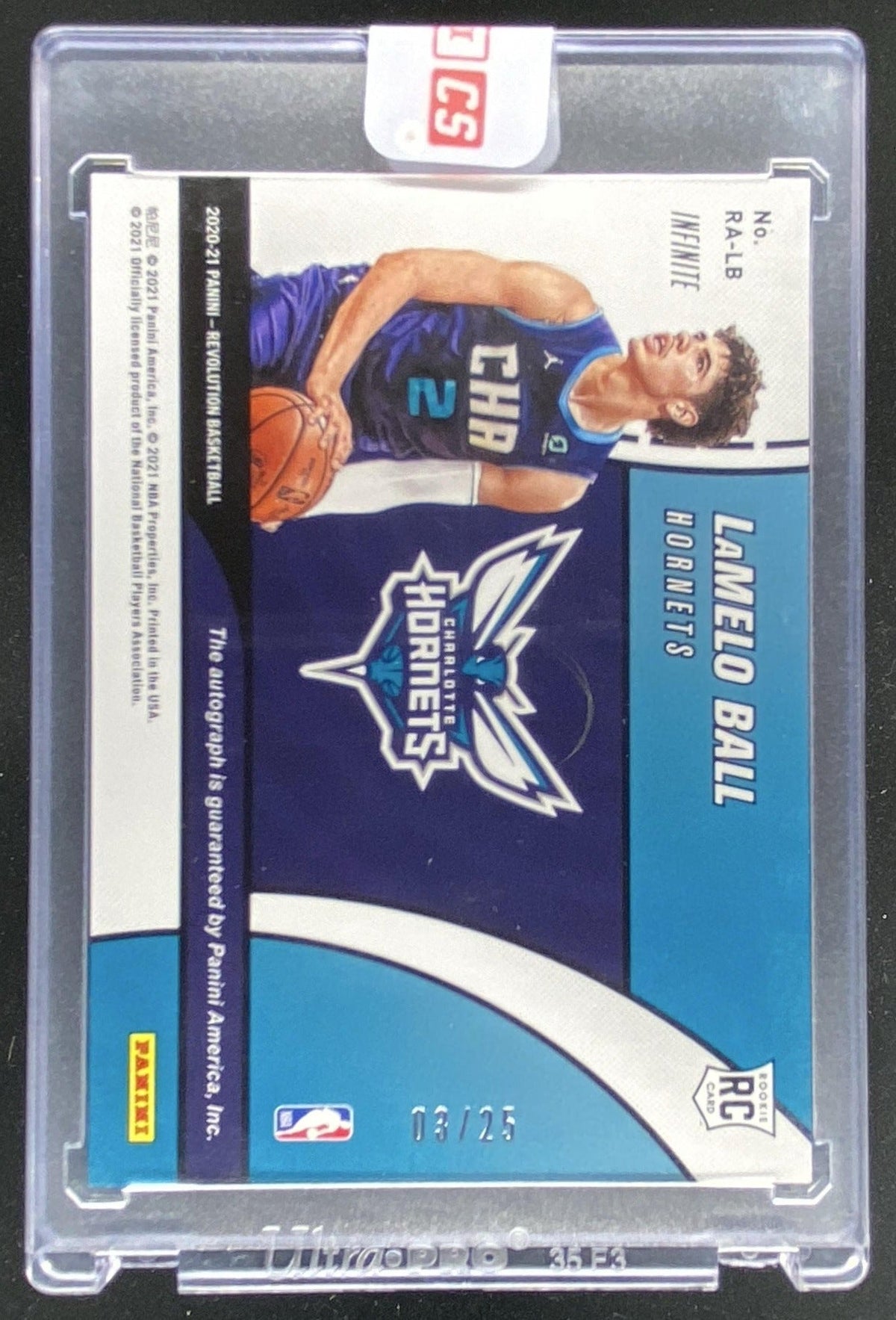 2020 Panini Revolution LaMelo Ball trading card