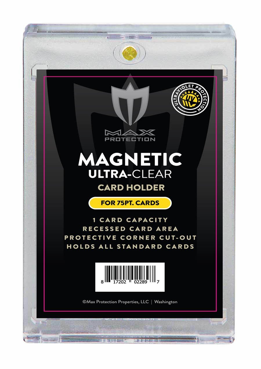 75pt Ultra Touch Max Pro Magnetic Card Holder - Columbia Hobby - Sports Card Boxes - Toploaders - Card Savers
