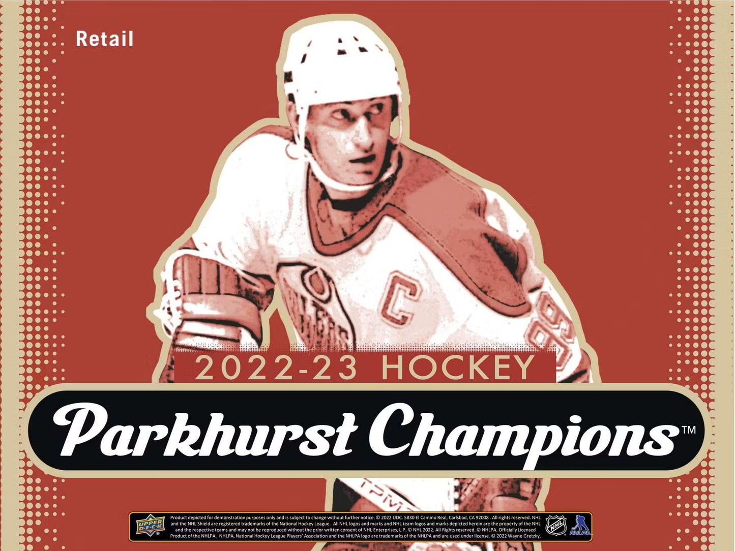 2022/23 Upper Deck Parkhurst Champions Hockey 5-Pack Blaster Box