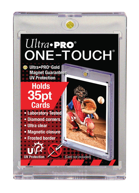 One Touch Magnetic Card Holder - 35pt Size | Columbia Sports Cards & More.