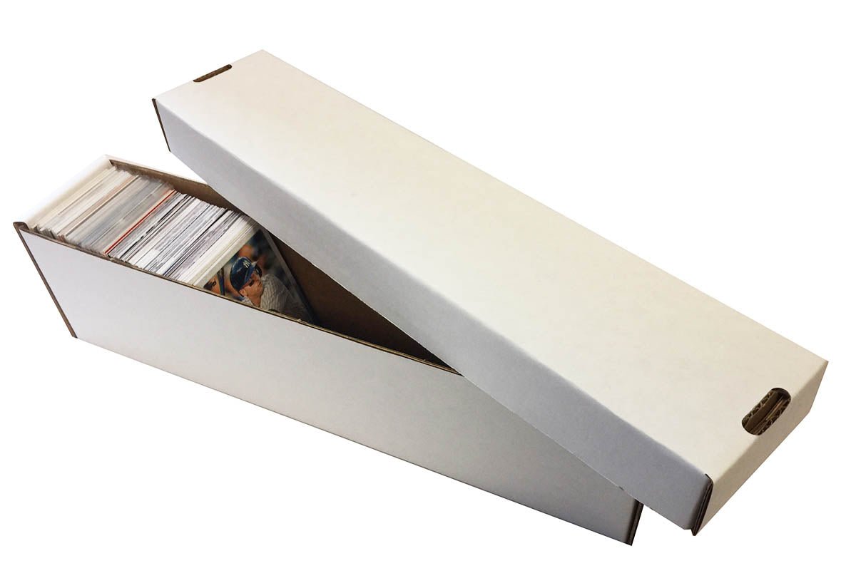 800 Count 2 - Piece Veritical Card Storage Box - Bundle of 25 - Columbia Hobby - Sports Card Boxes - Toploaders - Card Savers
