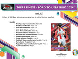 2023-24 Topps Finest Road to UEFA Euro Soccer Hobby Box