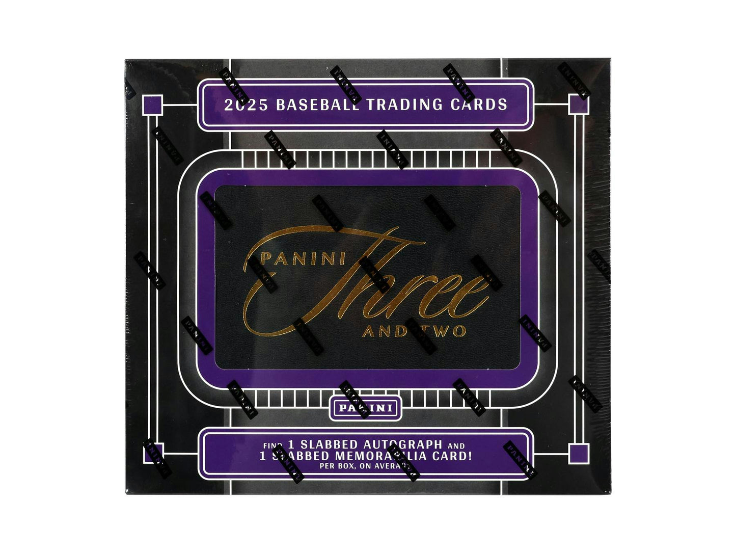 2025 Panini Three & Two Baseball Hobby Box | Columbia Sports Cards