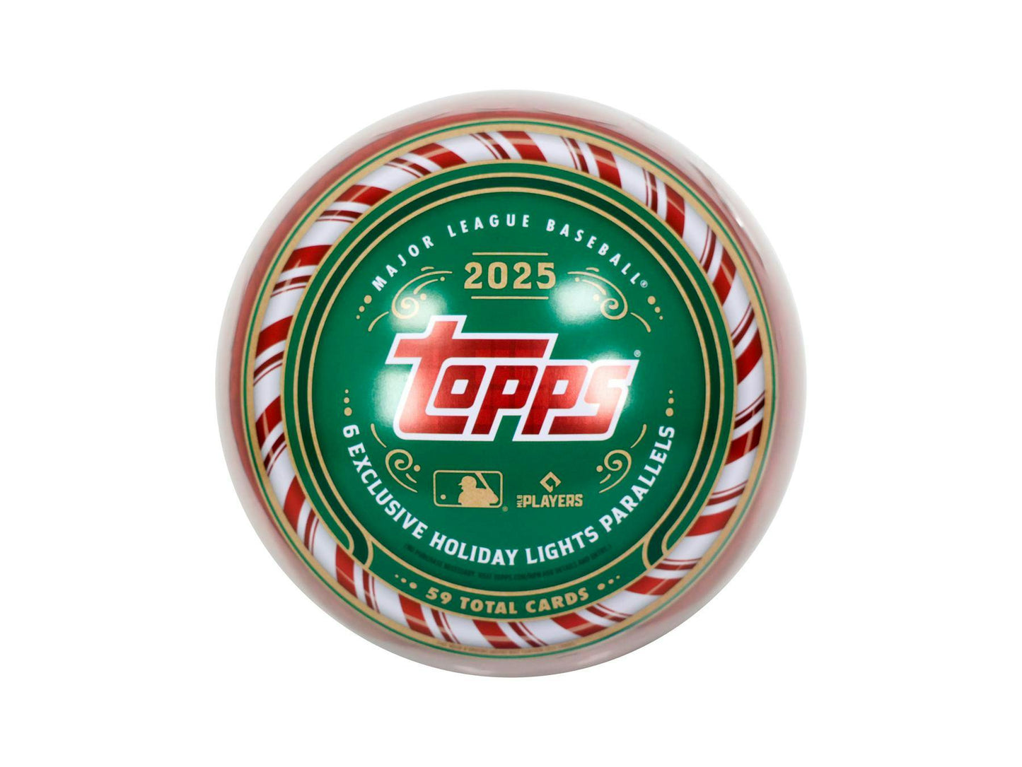 2025 Topps Holiday Baseball Tin
Topps Holiday Baseball Collector Tin Display
Exclusive Holiday Lights Parallels from Topps Holiday