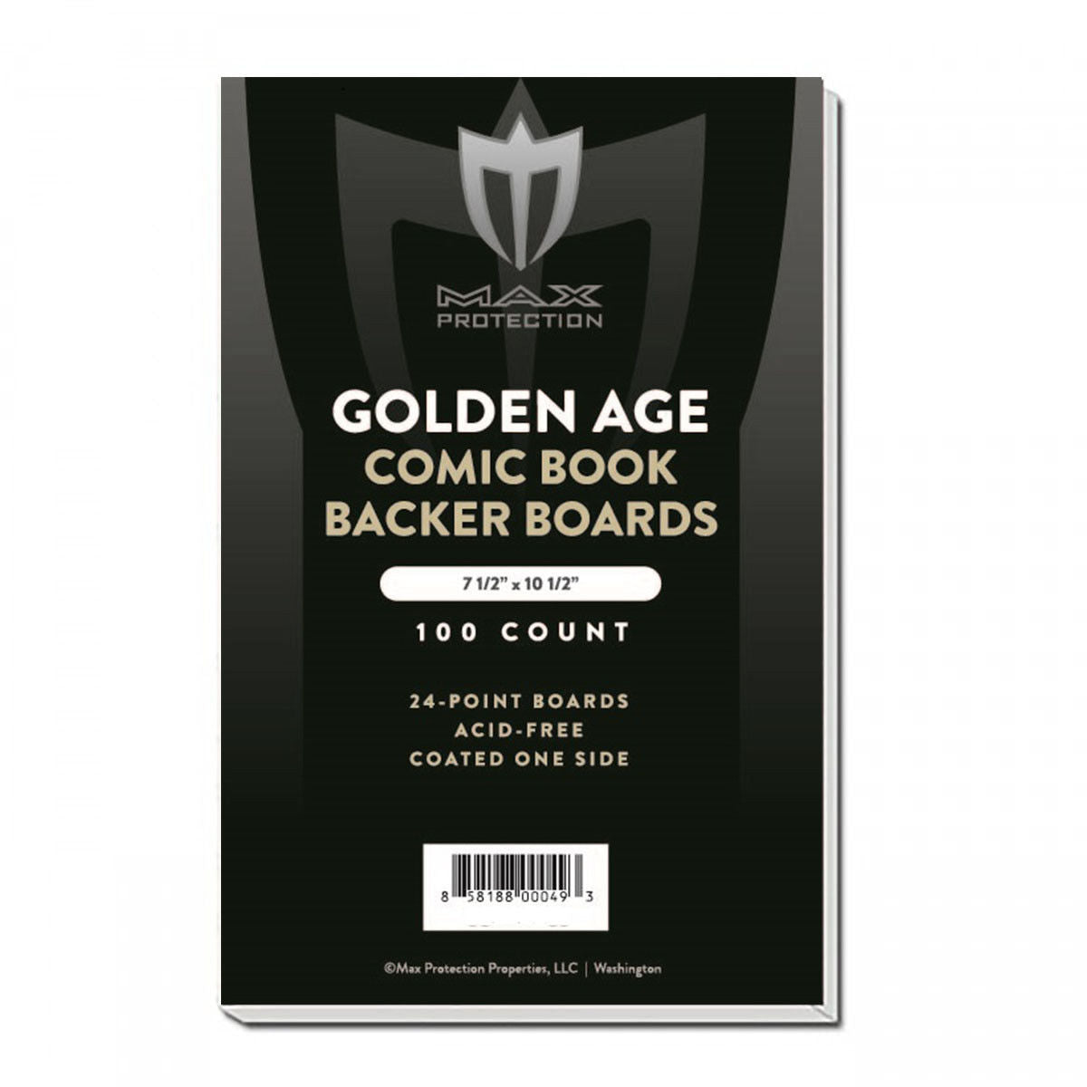 1000ct Case Golden Comic Backing Boards - 7-1/2 x 10-1/2