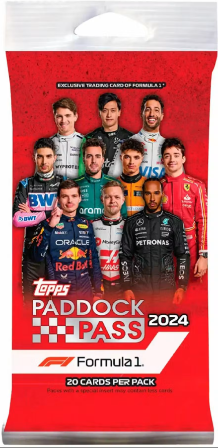 2024 Topps Paddock Pass Formula 1 Fat Pack