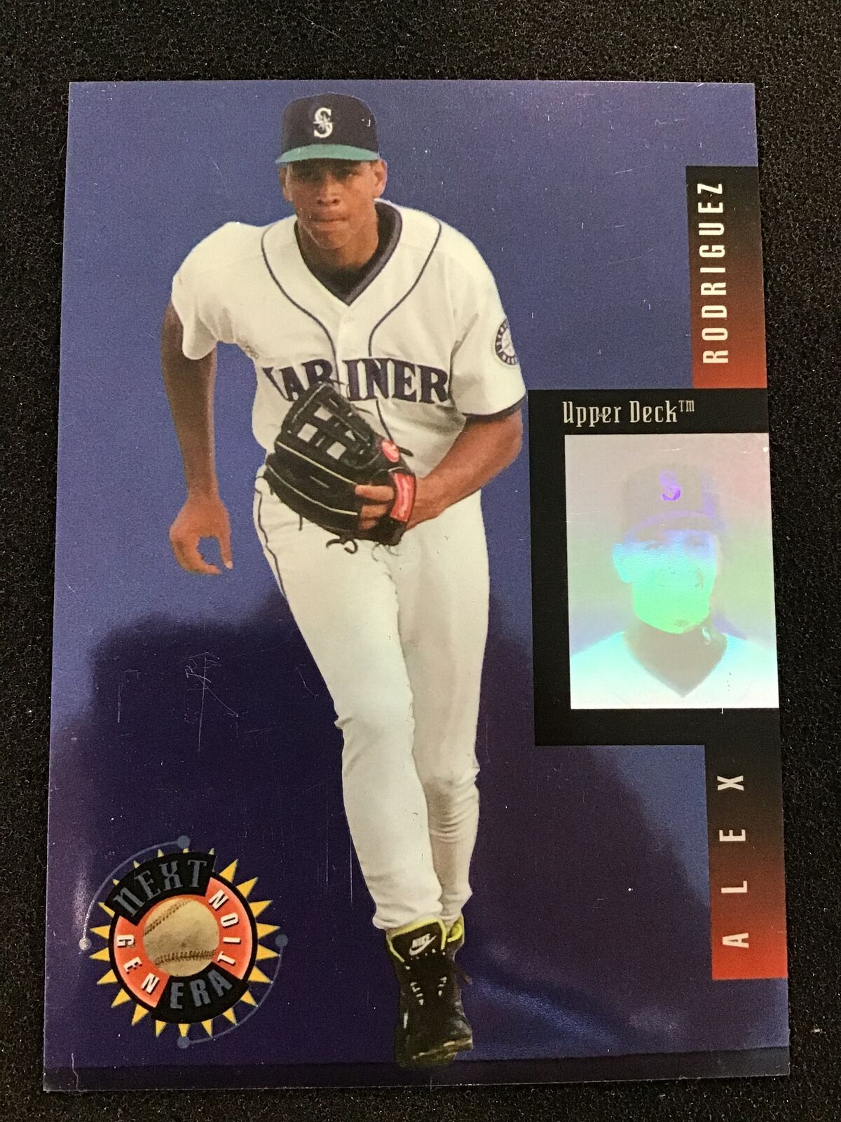 Alex Rodriguez 1994 Upper Deck 16 Next Generation Electric Diamond Mariners - Columbia Hobby - Sports Card Boxes - Toploaders - Card Savers
