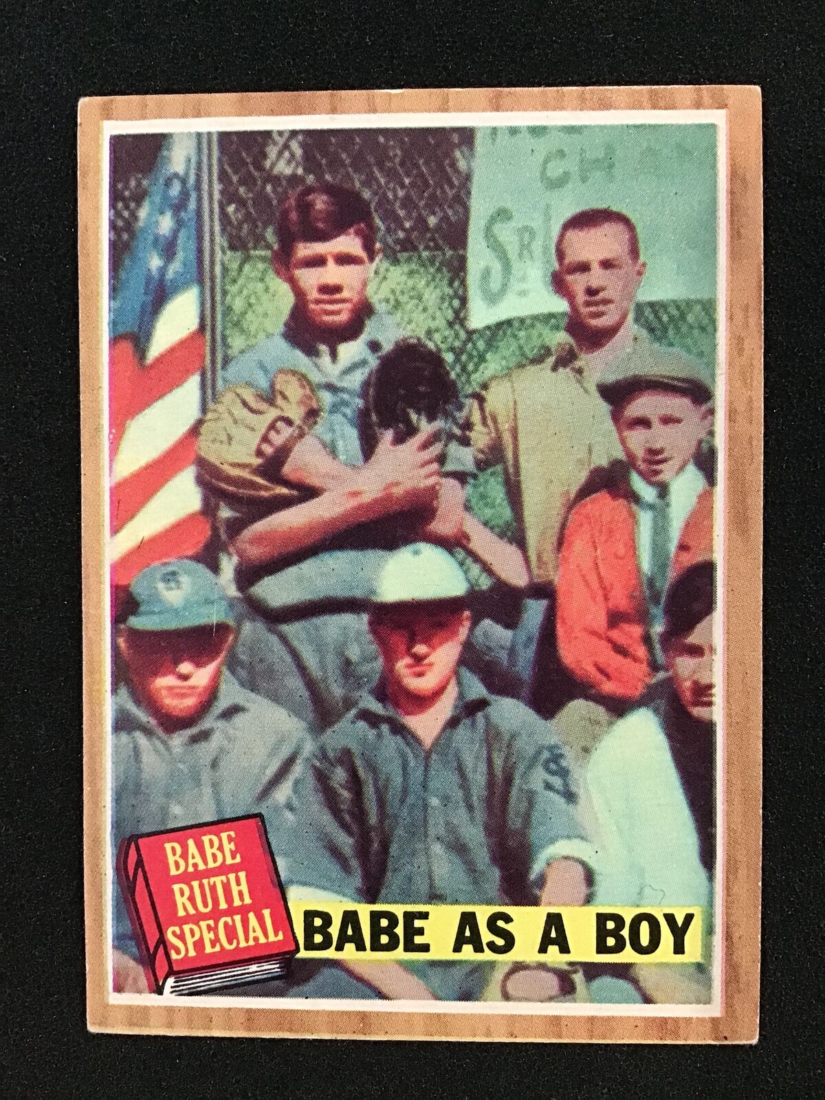 Babe Ruth 1962 Topps Babe Ruth Special As A Boy 135b - Columbia Hobby - Sports Card Boxes - Toploaders - Card Savers