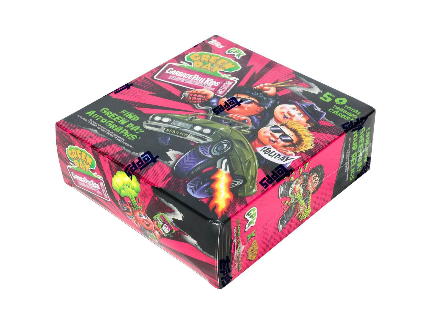 Garbage Pail Kids Battle of the Bands Green Day Hobby Box | Columbia Sports Cards - Columbia Hobby - Sports Card Boxes - Toploaders - Card Savers
