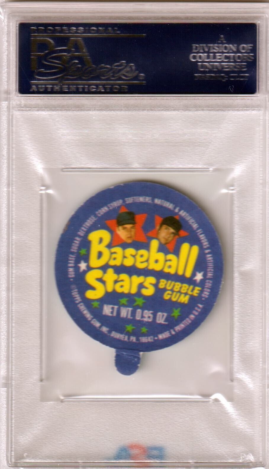 GAYLORD PERRY 1973 Topps Candy Lids PSA 5 EX - INDIANS - Columbia Hobby - Sports Card Boxes - Toploaders - Card Savers