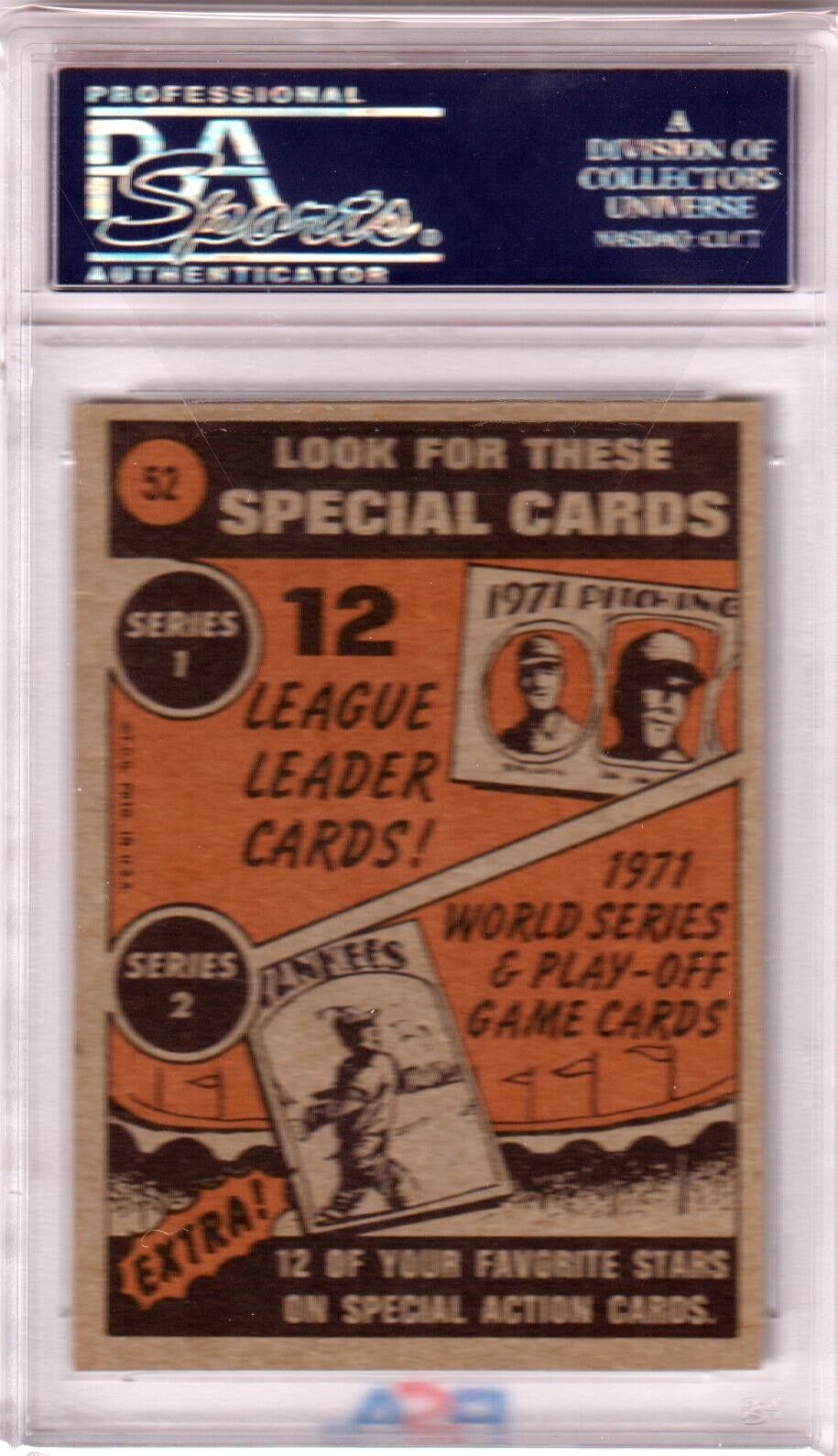 HARMON KILLEBREW 1972 Topps #52 PSA 7 NM - TWINS - Columbia Hobby - Sports Card Boxes - Toploaders - Card Savers