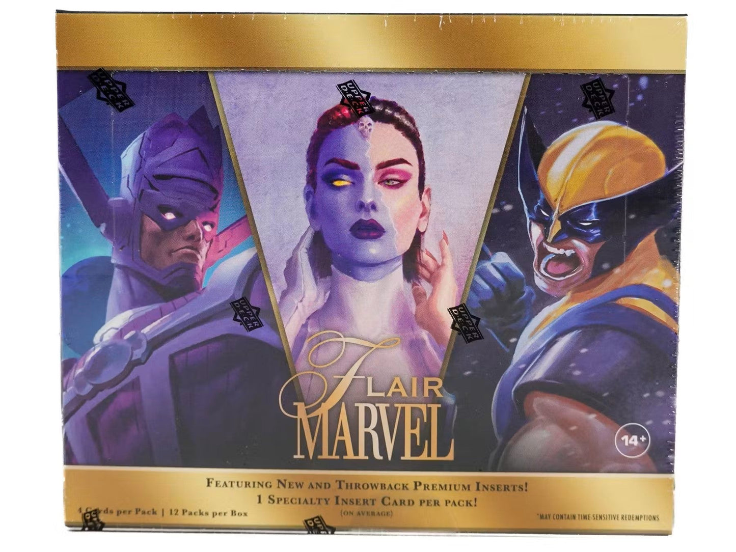 Marvel Flair Trading Cards Hobby Box (Upper Deck 2024) - Columbia Hobby - Sports Card Boxes - Toploaders - Card Savers