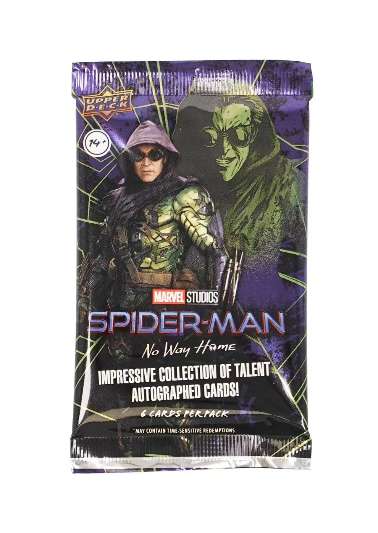 Marvel Studios: Spider - Man No Way Home Hobby Box (Upper Deck 2023) - Columbia Hobby - Sports Card Boxes - Toploaders - Card Savers