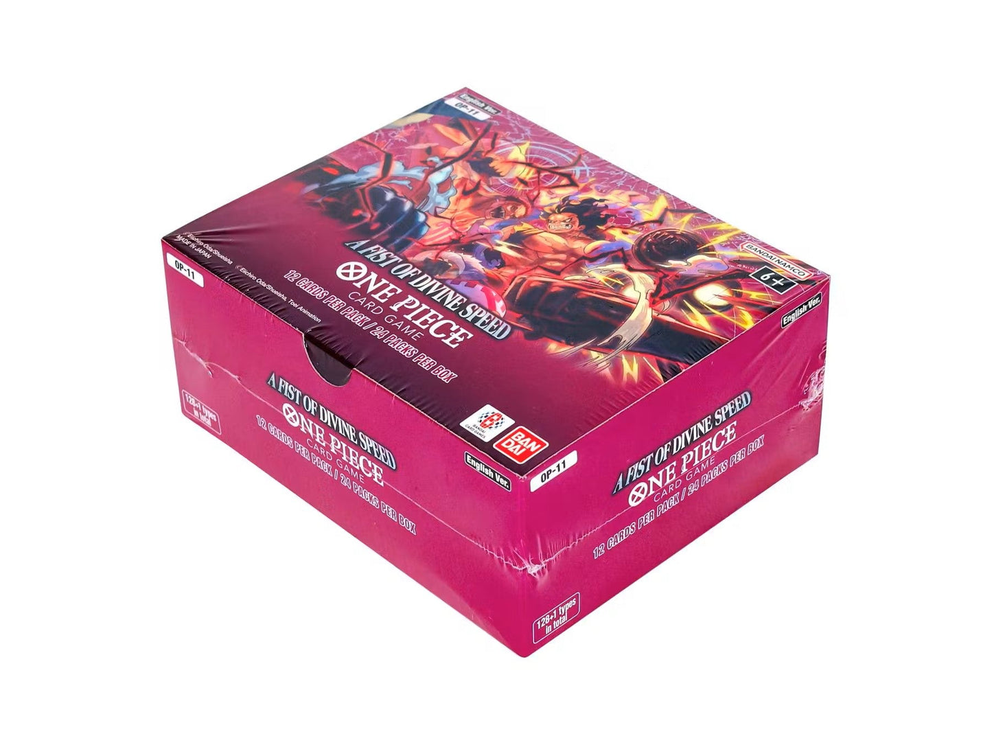 One Piece TCG: A Fist of Divine Speed (OP - 11) Booster Box - Columbia Hobby - Sports Card Boxes - Toploaders - Card Savers