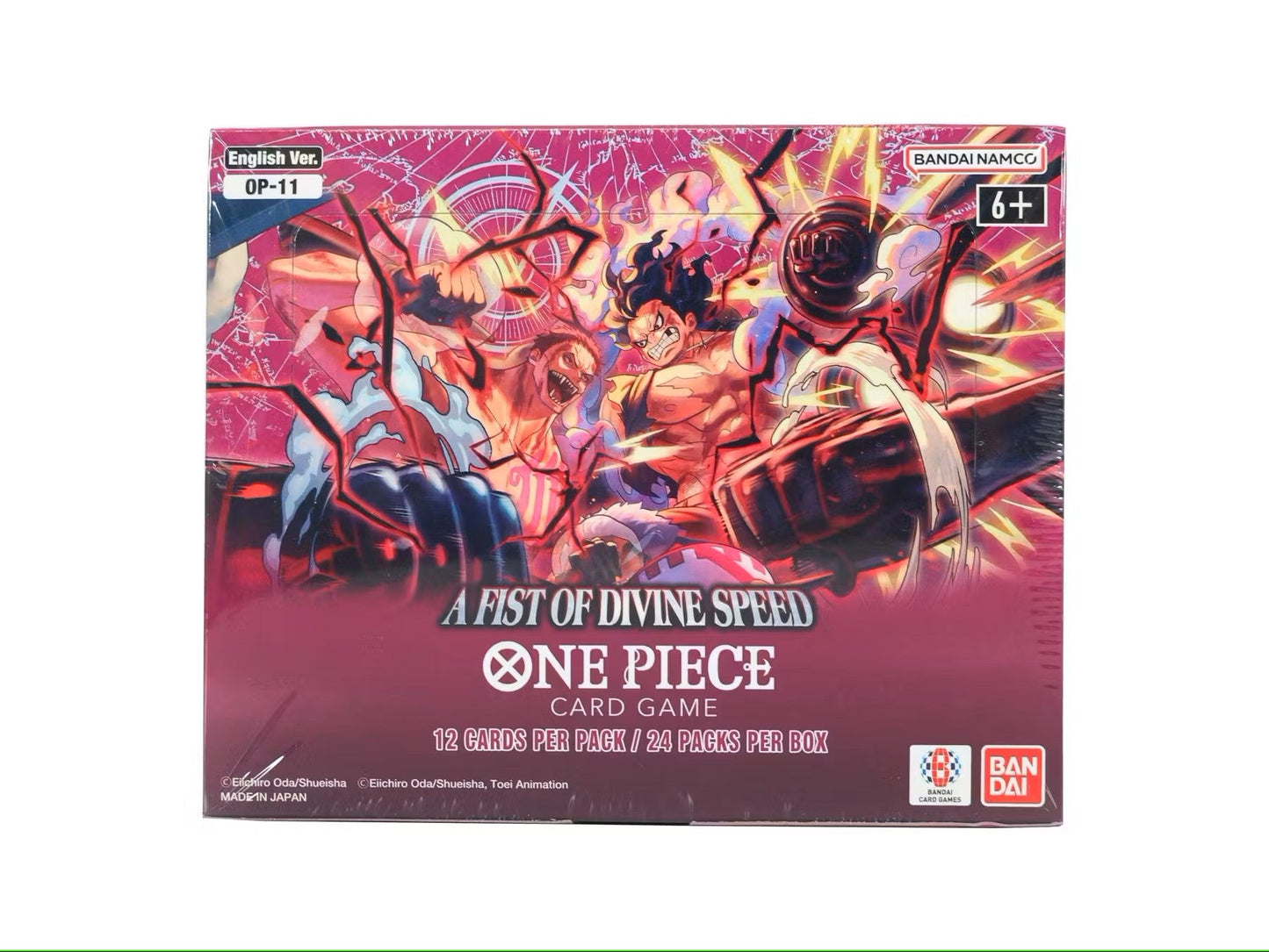 One Piece TCG: A Fist of Divine Speed (OP - 11) Booster Box - Columbia Hobby - Sports Card Boxes - Toploaders - Card Savers