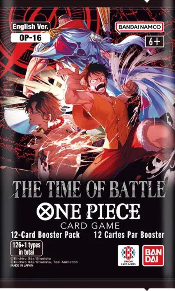 One Piece The Time of Battle OP-16 Booster Pack | Columbia Sports Cards - Columbia Sports Cards