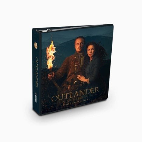 Outlander Season 5 - Binder A "Torch" (Cryptozoic 2023) - Columbia Hobby - Sports Card Boxes - Toploaders - Card Savers