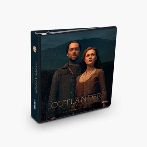 Outlander Season 5 - Binder B "Portrait" (Cryptozoic 2023) - Columbia Hobby - Sports Card Boxes - Toploaders - Card Savers