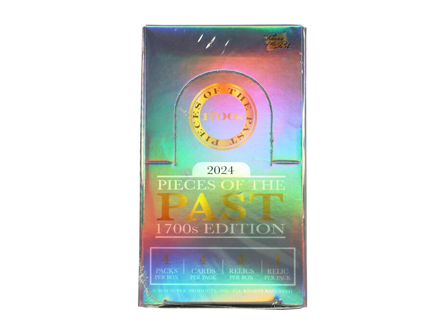 Pieces of the Past 1700s Edition Hobby Box (Super Break 2024) - Columbia Hobby - Sports Card Boxes - Toploaders - Card Savers