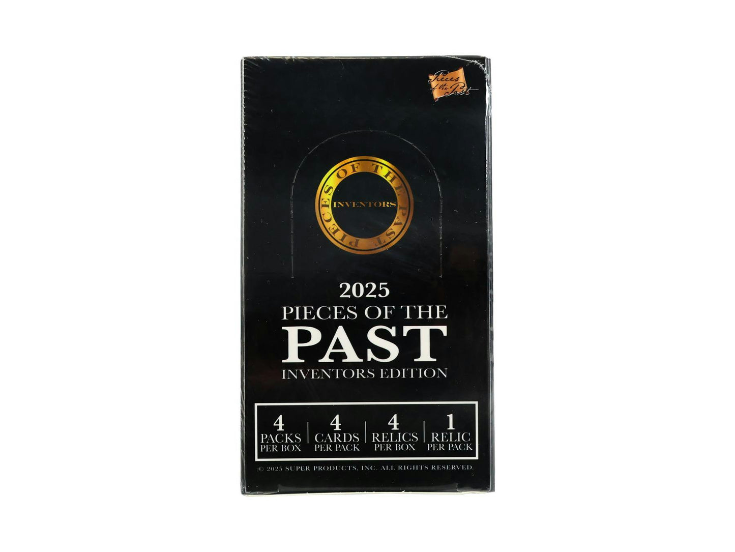 Pieces of the Past Inventors Edition Hobby Box (Super Break 2025) - Columbia Hobby - Sports Card Boxes - Toploaders - Card Savers