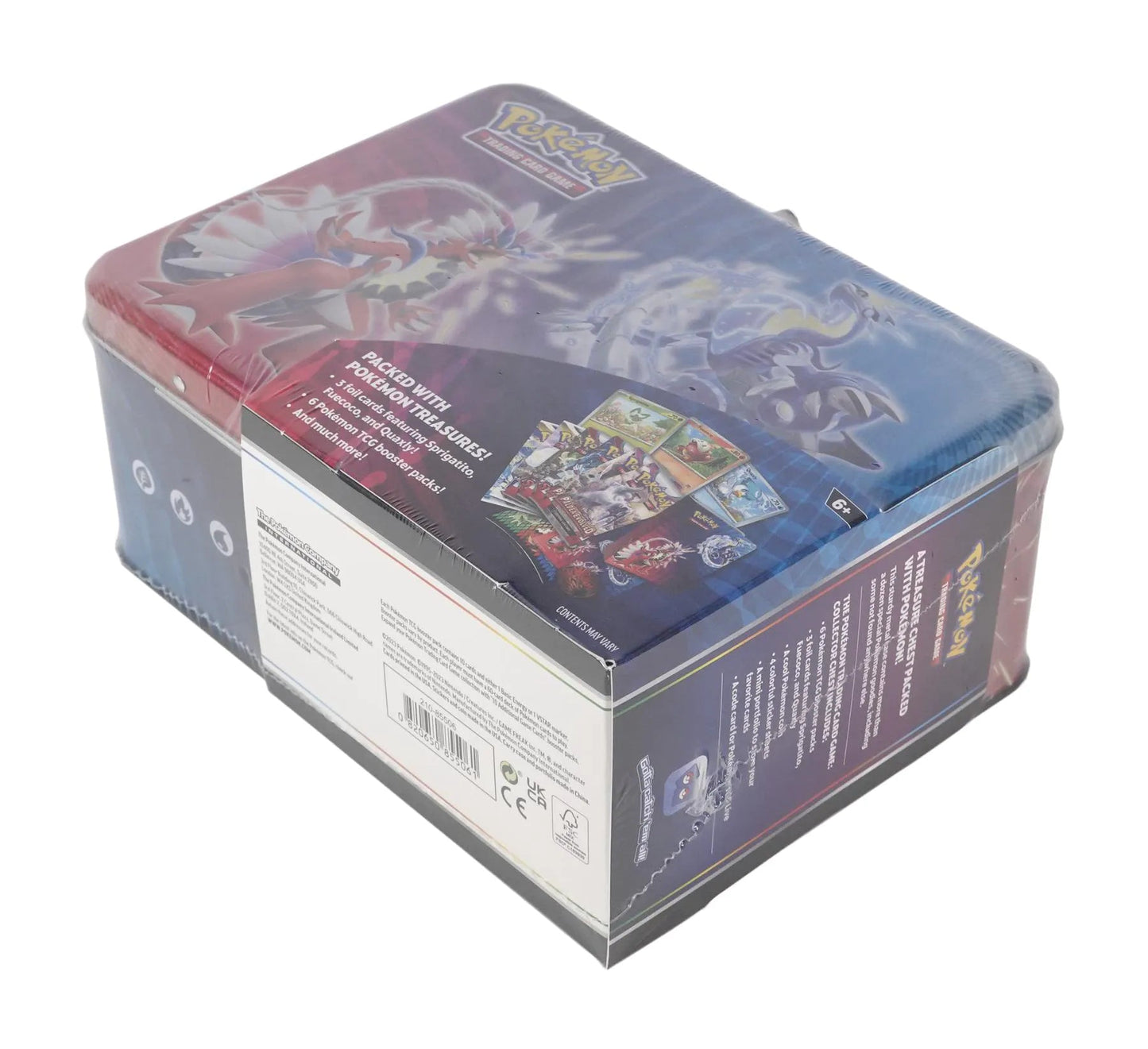 Pokemon 2023 Collector Chest (Fuecoco / Quaxly / Sprigatito) - Columbia Hobby - Sports Card Boxes - Toploaders - Card Savers