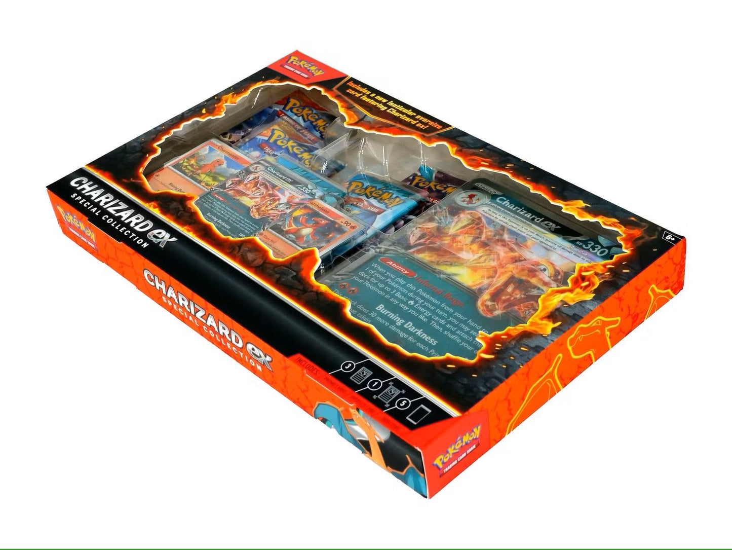 Pokemon Charizard ex Special Collection Box - Columbia Hobby - Sports Card Boxes - Toploaders - Card Savers
