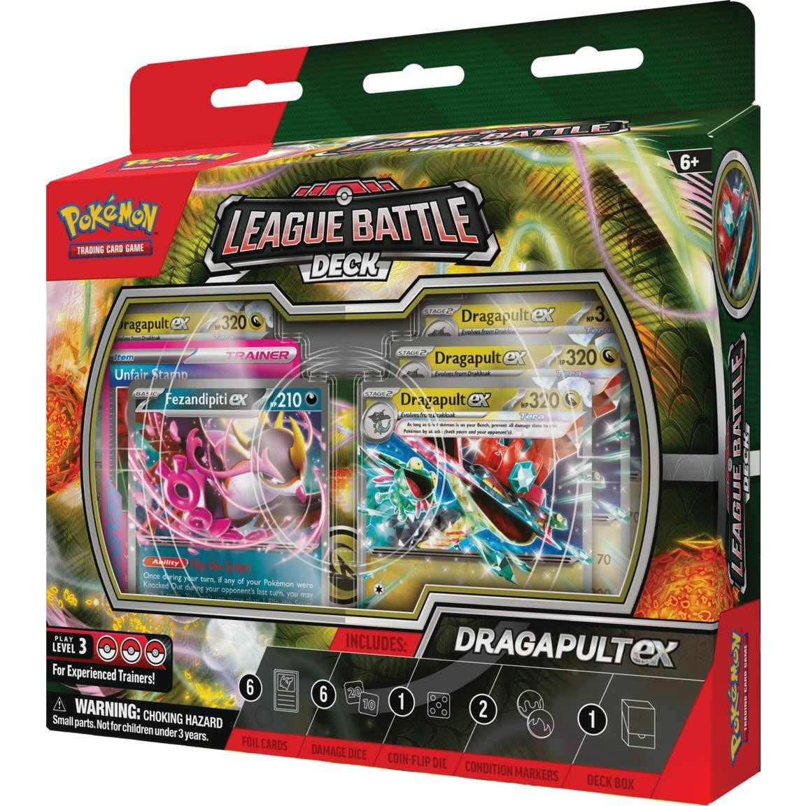 Pokemon Dragapult EX League Battle Deck Box - Columbia Hobby - Sports Card Boxes - Toploaders - Card Savers